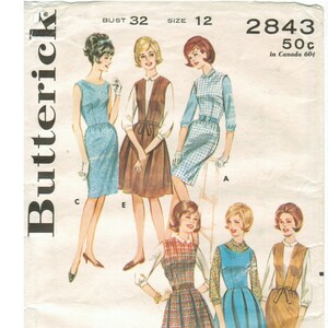 box pleated pinafore dress DIY