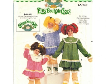 Cabbage Patch Kids™ Costume | Butterick 6919 Girls Large Size 10 12 uncut