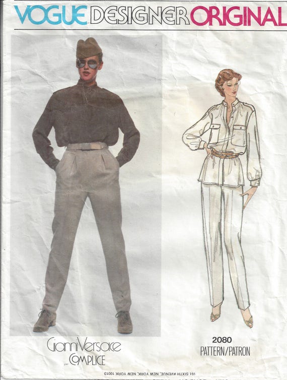 versace sewing patterns