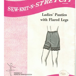 Claquettes pour femmes des années 60 | Pantalons | Coudre-tricot-et-extensible #207 Taille S M L XL