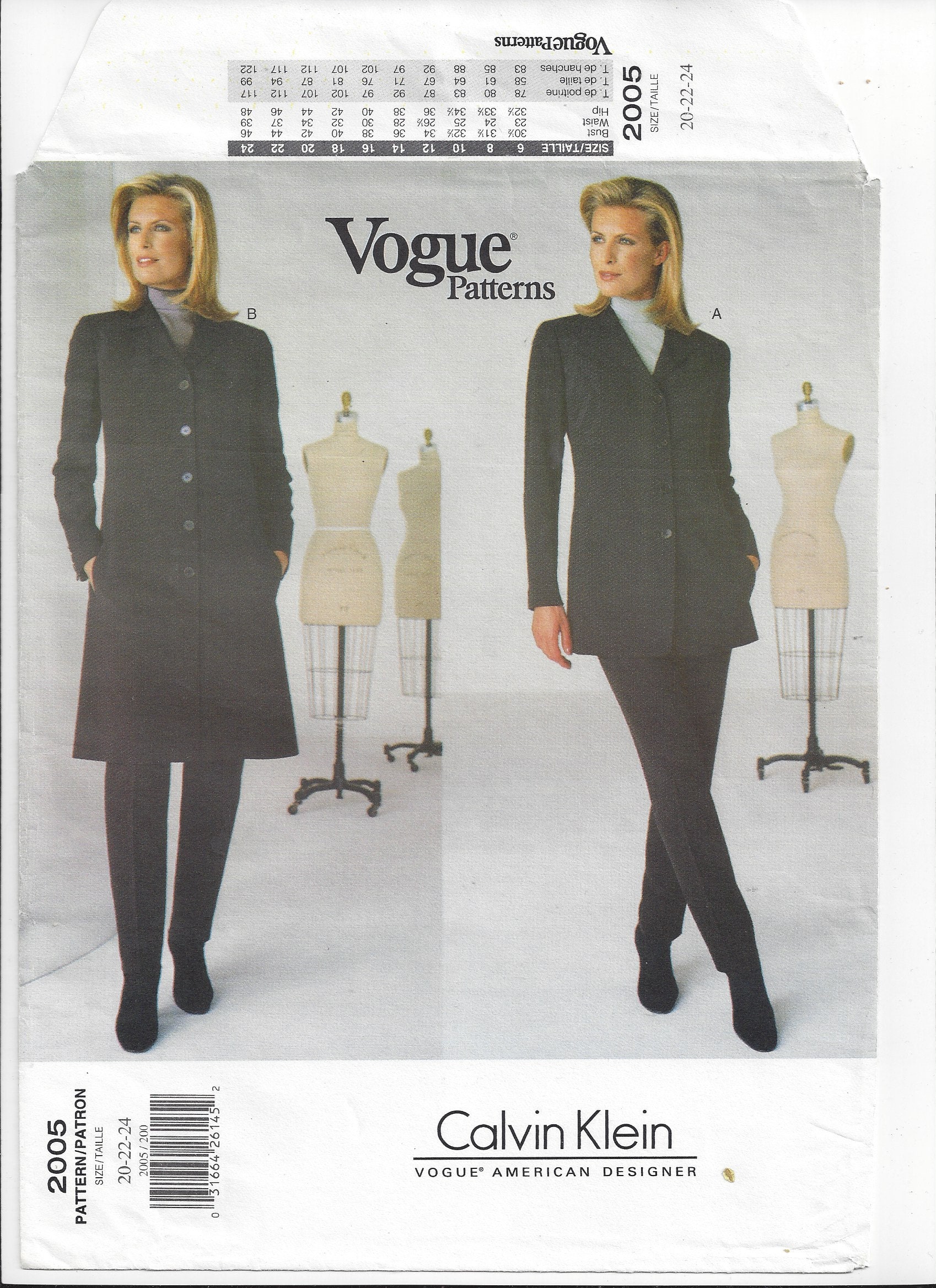 90s Calvin Klein Coat Jacket With 
