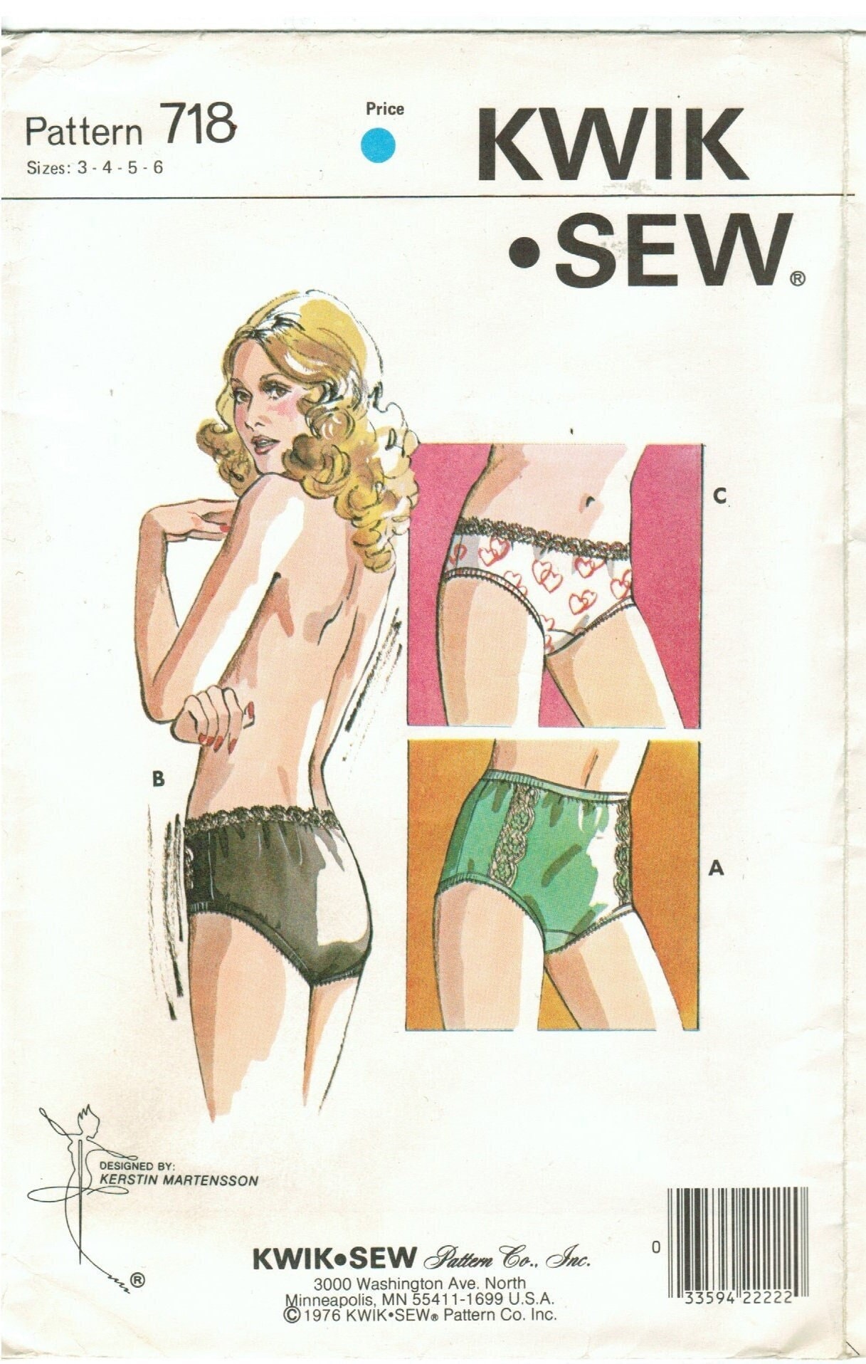 Hi Cut High Waist Panties Pattern Kelly PDF Sewing Pattern and Tutorial for  Ruffle, Strappy Thong Lingerie -  Canada