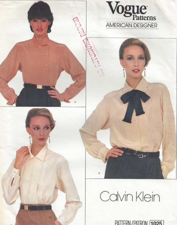 calvin klein blouses