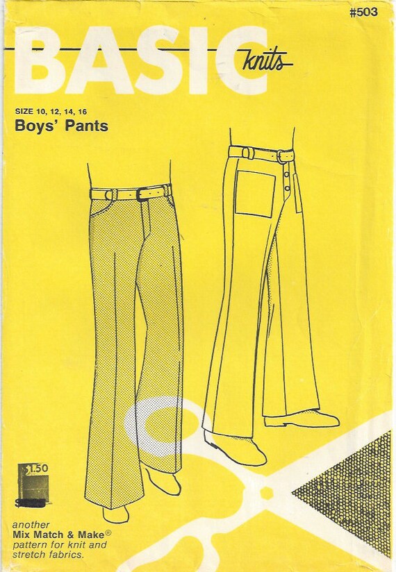 retro flared pants