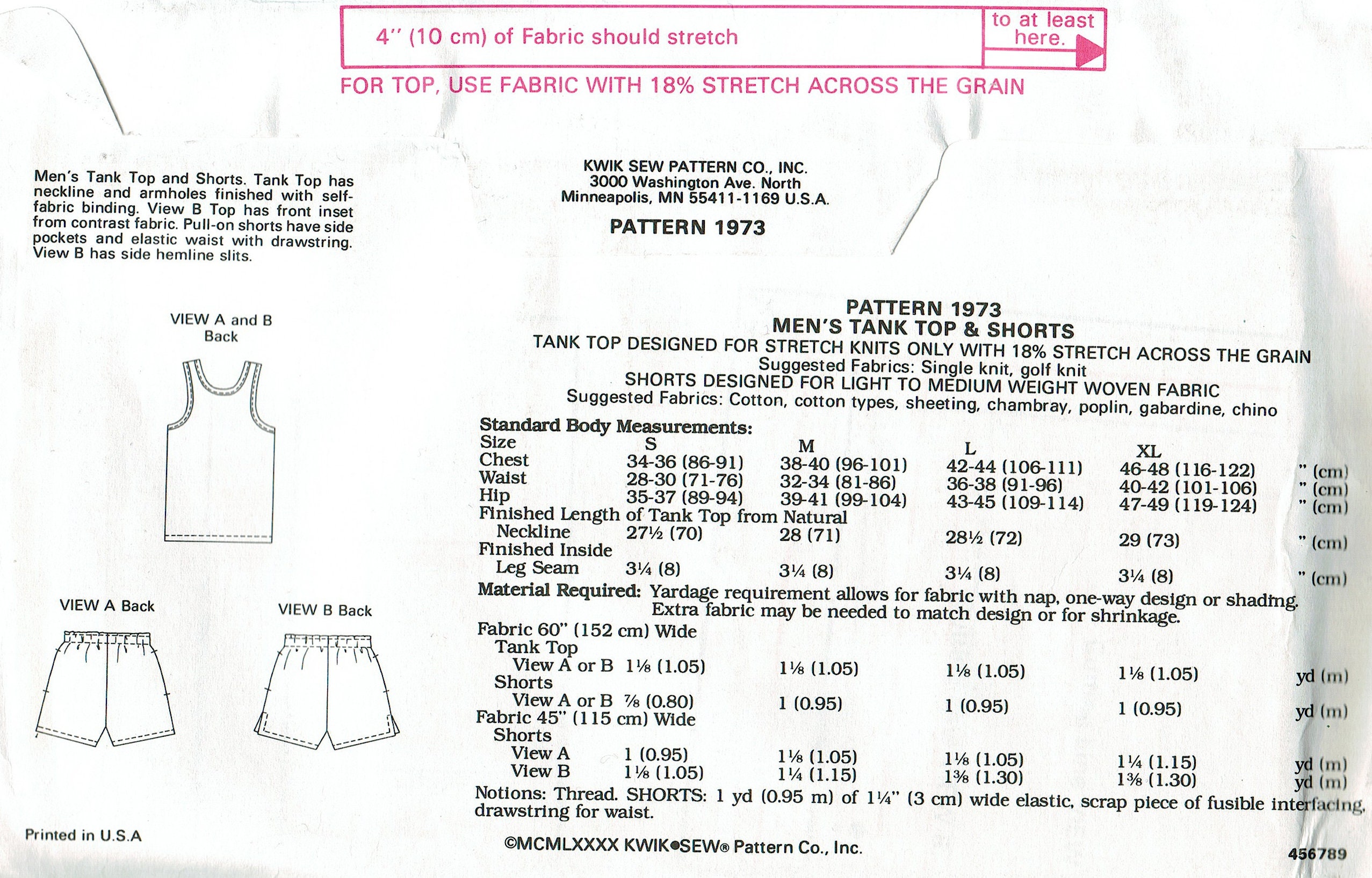 90s Mens Tank Top & Short Shorts | Hemline Slits, Elastic