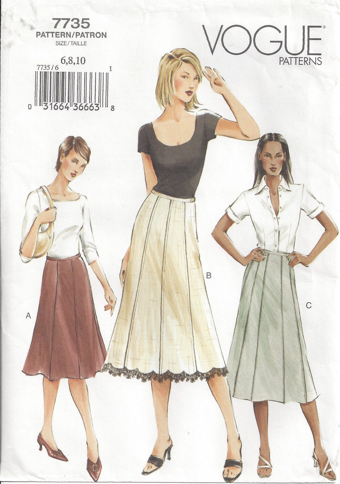 a line skirt variations