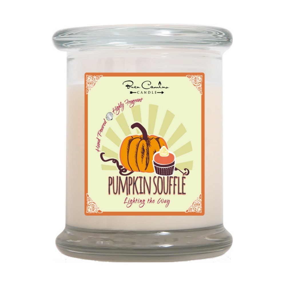 PUMPKIN SOUFFLE Scented Candle Hand Poured Handcrafted Etsy