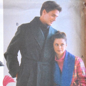 90s Vogue Sewing Pattern 9754 Unisex Robe, Belt, Top, Pants, Hat & Slippers Size L-XL