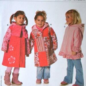 Burda Sewing Pattern 9676 Coat / Jacket Size 2-3-4-5-6