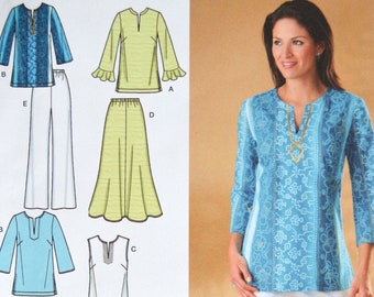 10-12-14-16-18 Simplicity Sewing Pattern 4552 Miss//Plus Size Sportswear AA