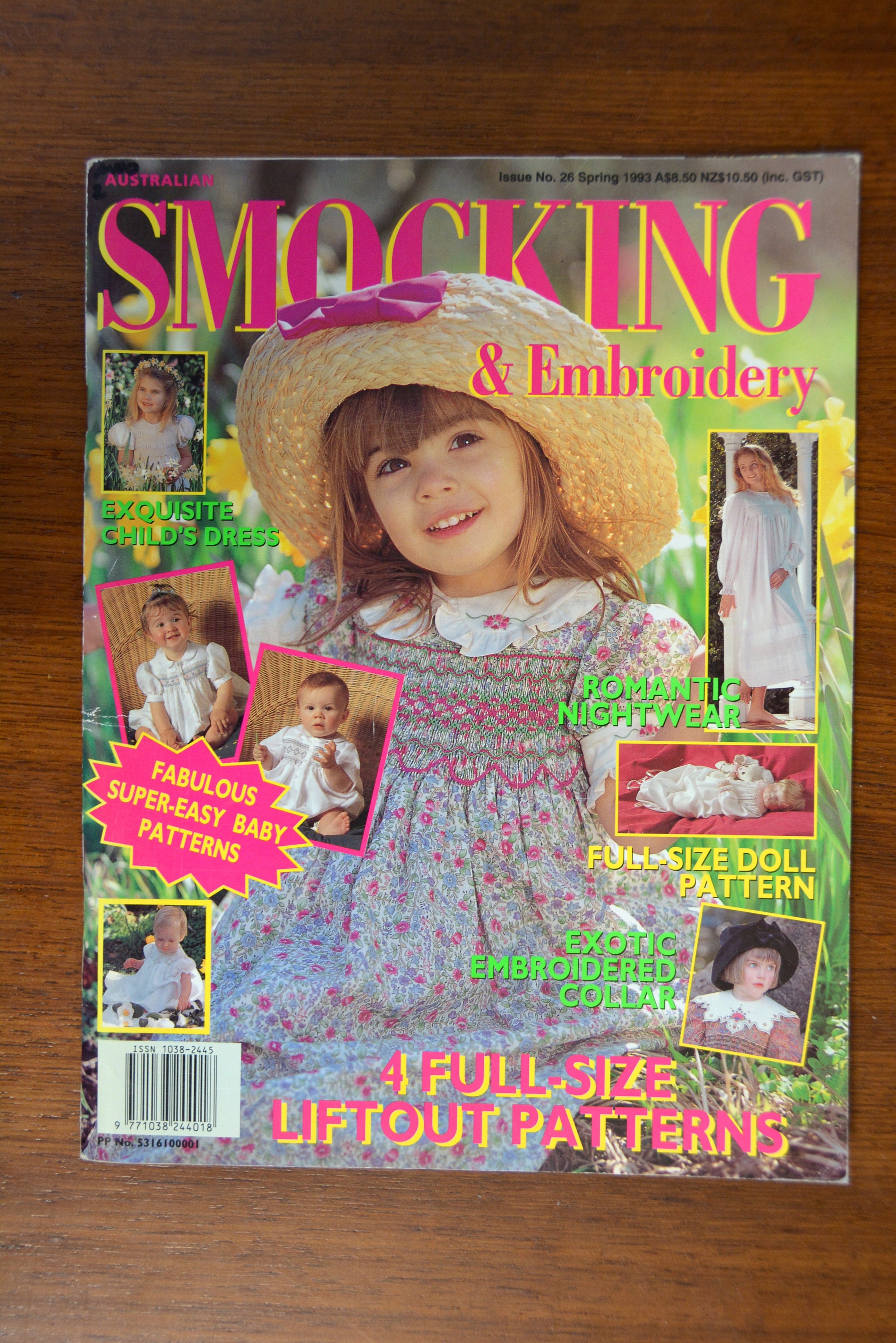 Australian Smocking and Embroidery Issue No. 26 Spring 1993 - Etsy