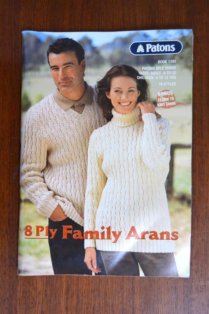 Learn To Knit Arans