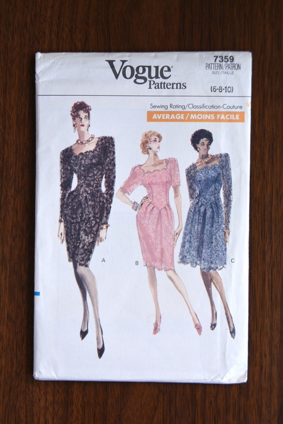 chinese dress ladies Vogue Pattern V2028 Misses' Dress and Overdress 2028 main image 0