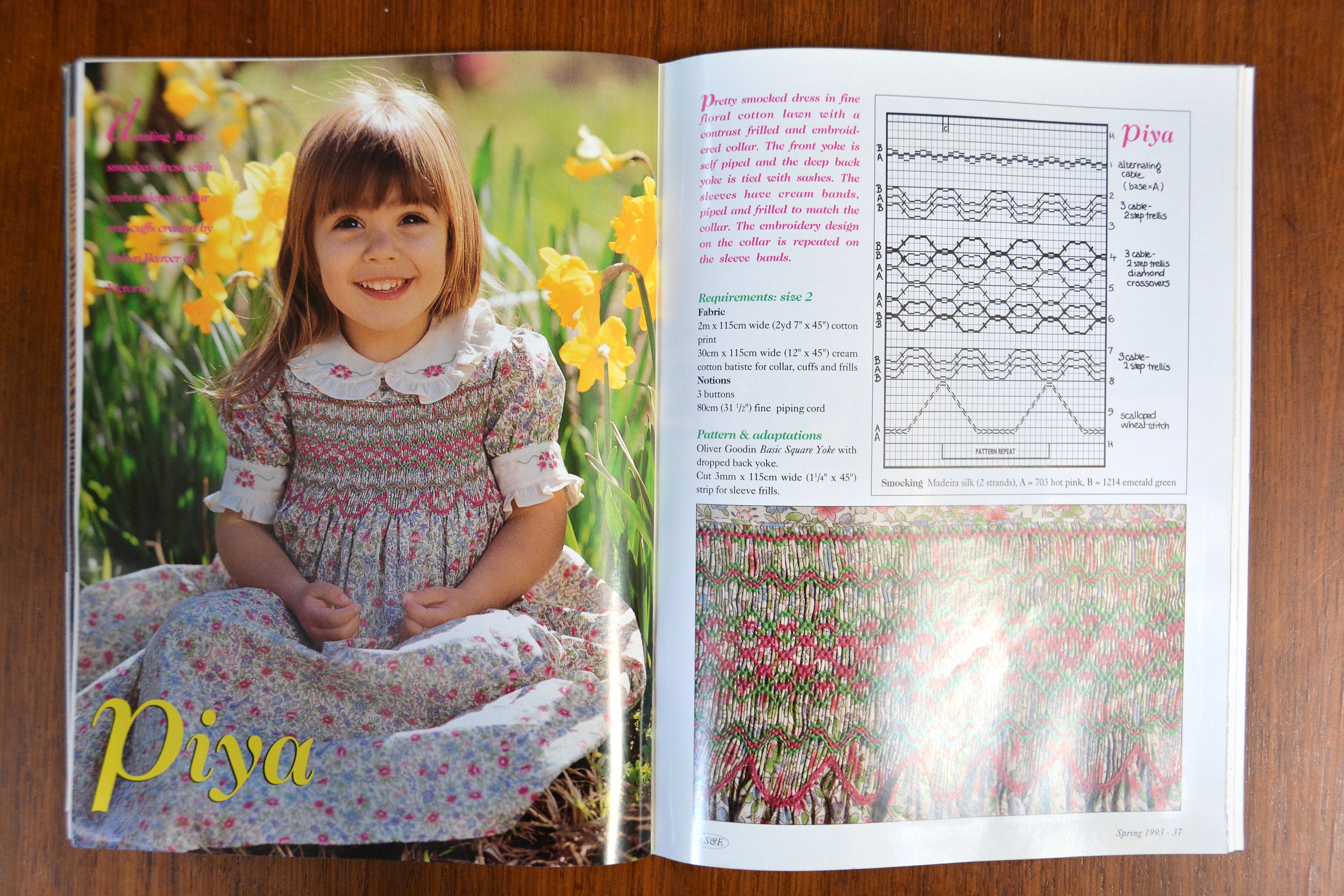 Australian Smocking and Embroidery Issue No. 26 Spring 1993 - Etsy