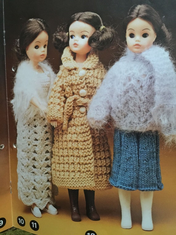 barbie doll knitting pattern books