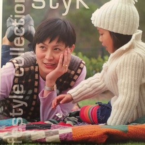 Lifestyle collection Janette Mana  Styk Stick to Your Knitting 2003, ski sweaters, vests, caps, beanies