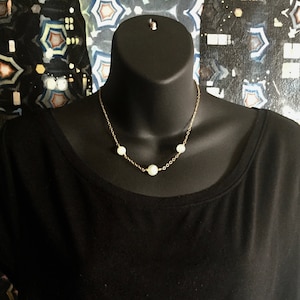 Smooth New Jade and Gold Chain