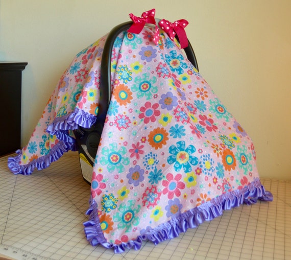 Items similar to Lightweight Car Seat Canopy Girl on Etsy