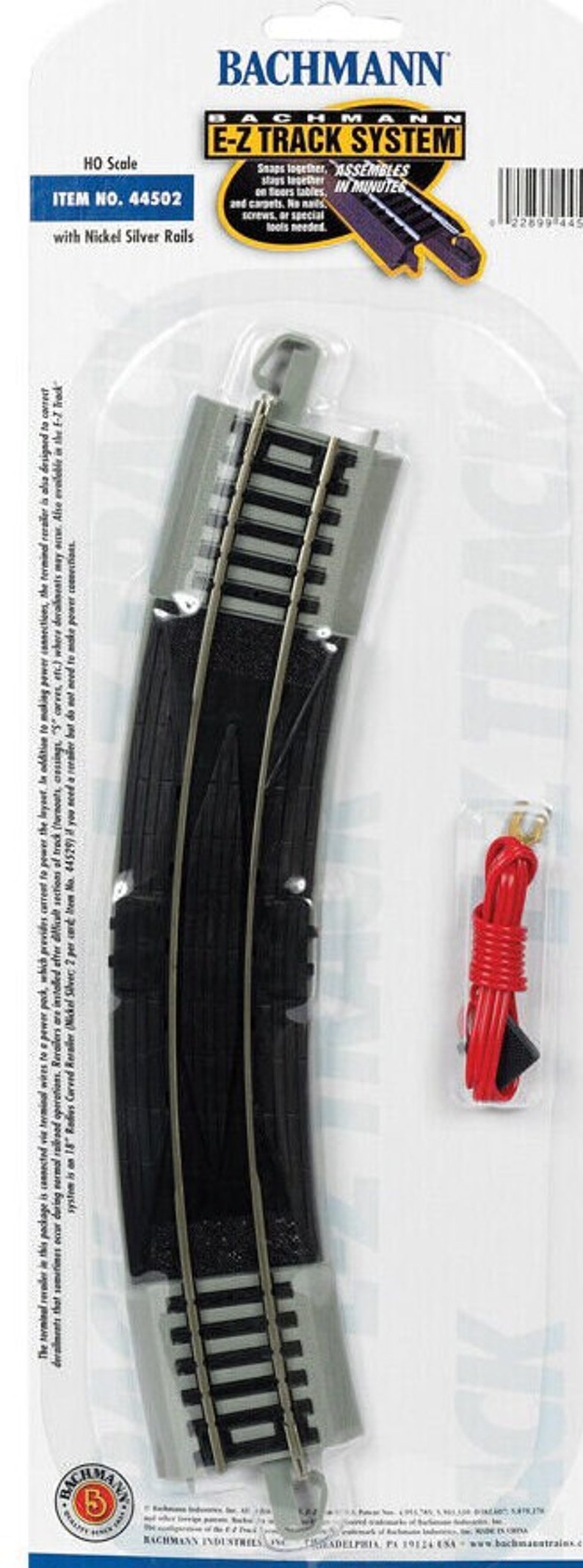 Bachmann Rerailer 44502 18 In. Radius Curved Terminal HO Scale Train