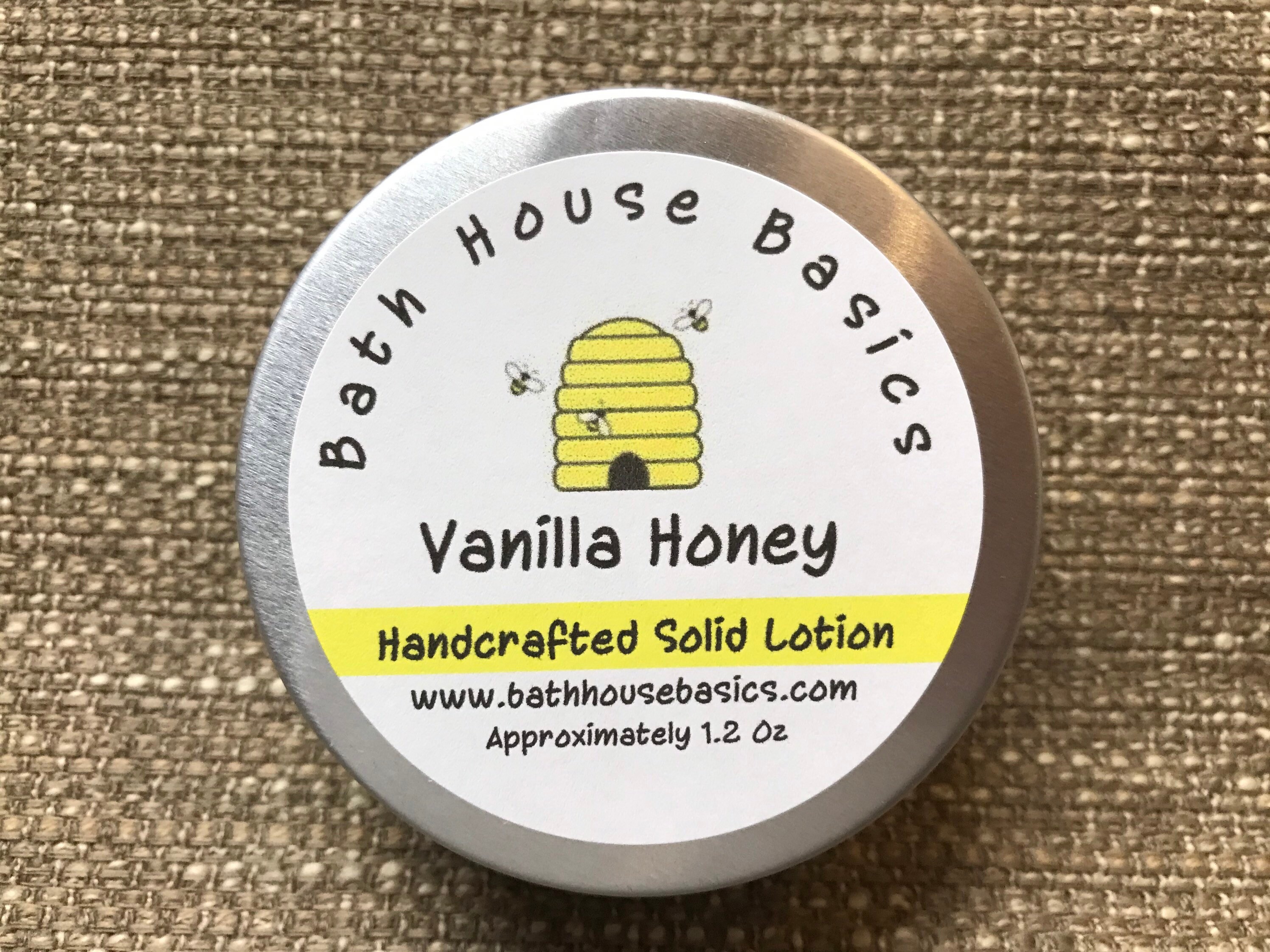 Vanilla Honey Solid Lotion