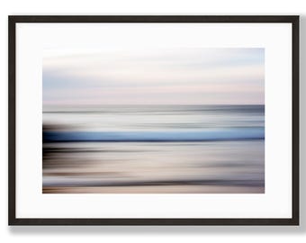 Pacific Ocean Photography Print: Abstract Coastal Wall Art (Digital Download)