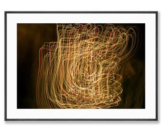Abstract Neon Lights Photography Print (Digital Download)