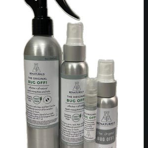 Gifts Party Wedding Guests Organic - Bug Off Spray - Mosquito Repellent - The Most Effective