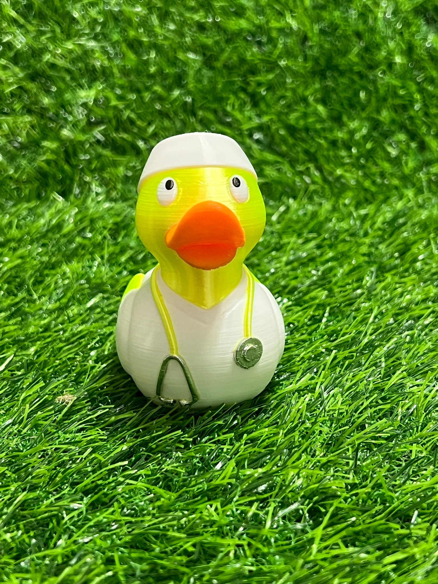 3D Doctor or Nurse Duck