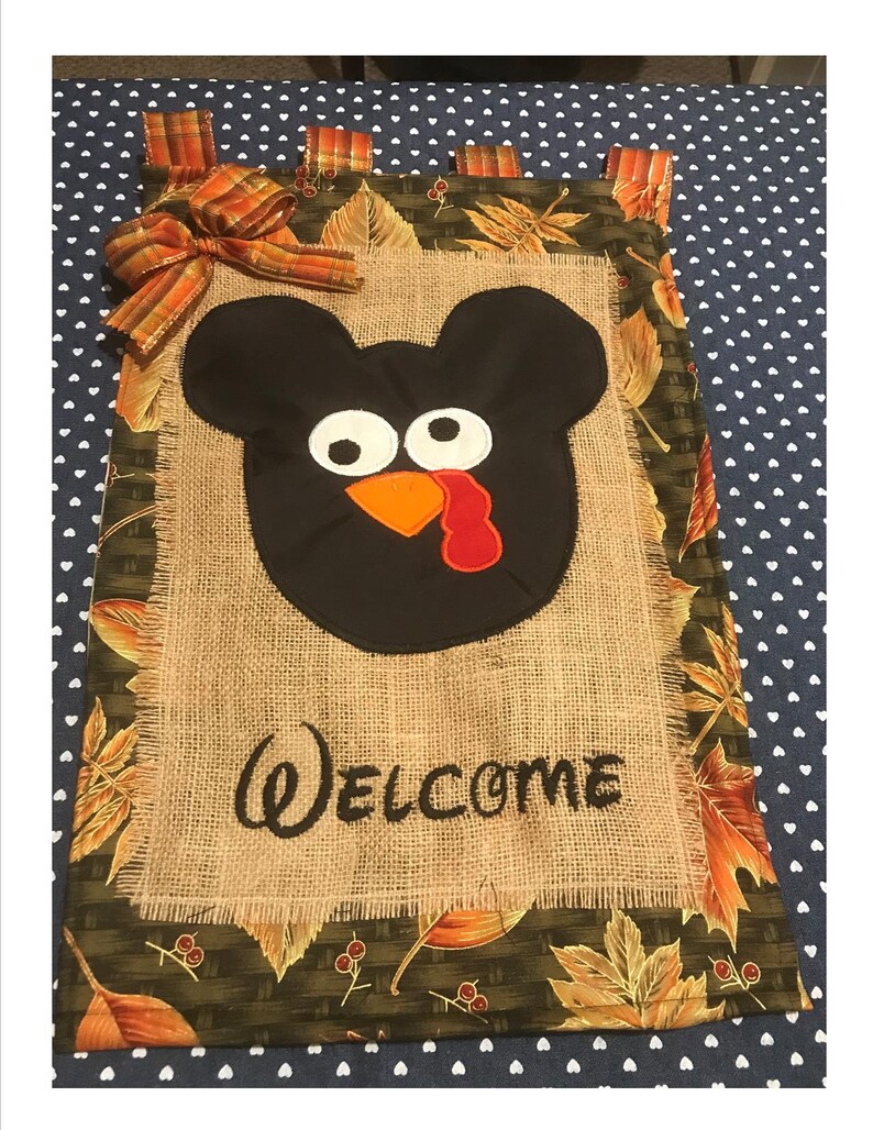Fall Autumn Thanksgiving Garden Decor Home Garden Disney 12 X