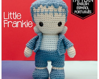 Frankenstein's Monster Crochet Pattern: Little Frankie Amigurumi (PDF Pattern)