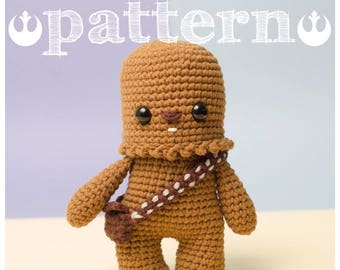 PATTERN CHEWBACCA Star Wars - Chewie wookie (pattern in English - Español - Português)