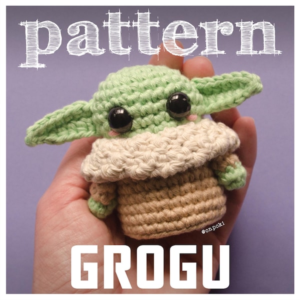 Haakpatroon - Grogu (Baby Yoda) pdf – Mandalorian en Star Wars Amigurumi Tribute