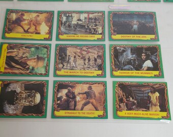 SF・ファンタジー・ホラー Topps Raiders Of The Lost Ark 36 Pack Vintage Topps Raiders of the Lost Ark 36 Pack Unopened Box 1981