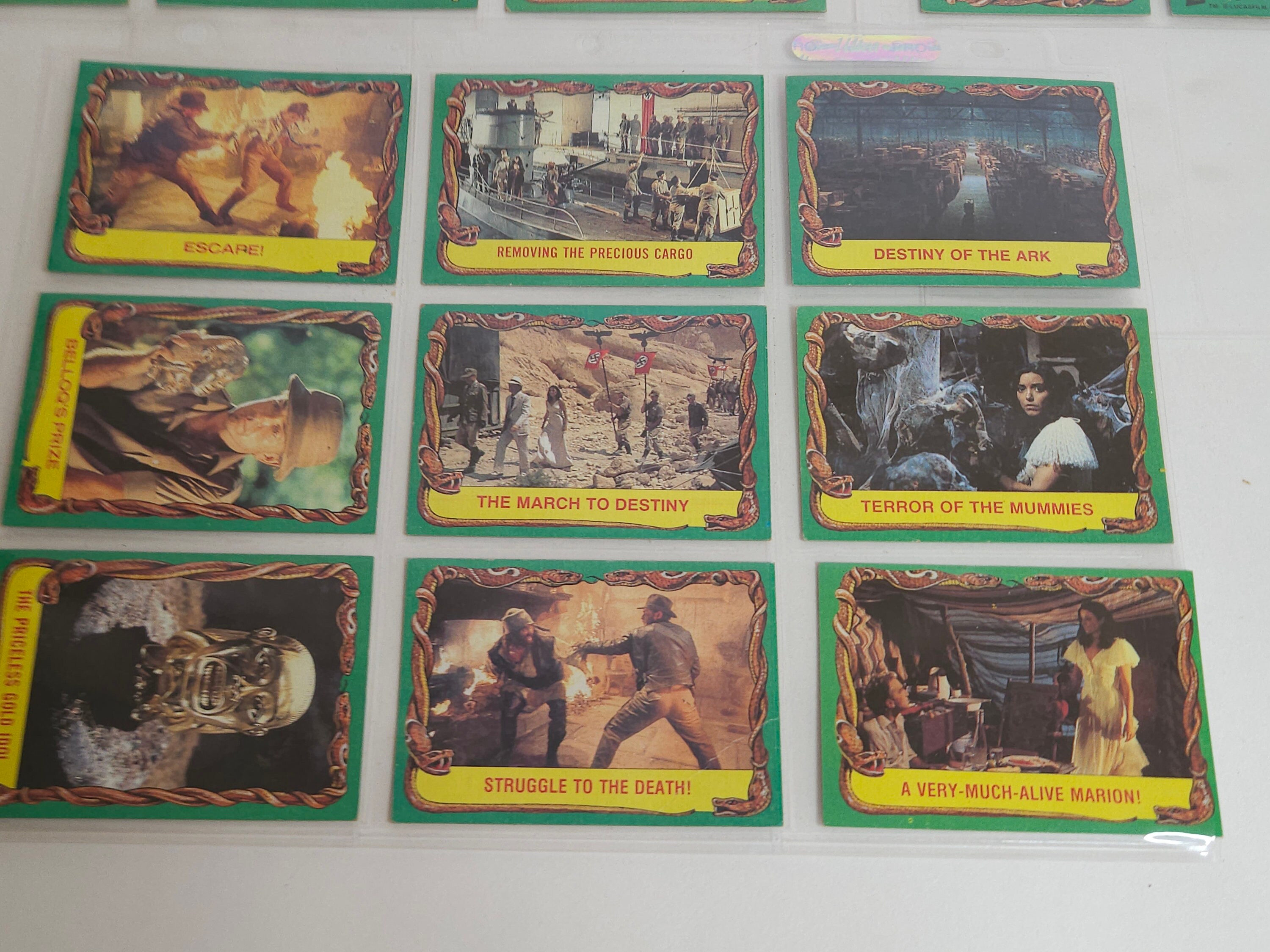 Topps Indiana Jones Raiders of the Lost Ark Photo Cards