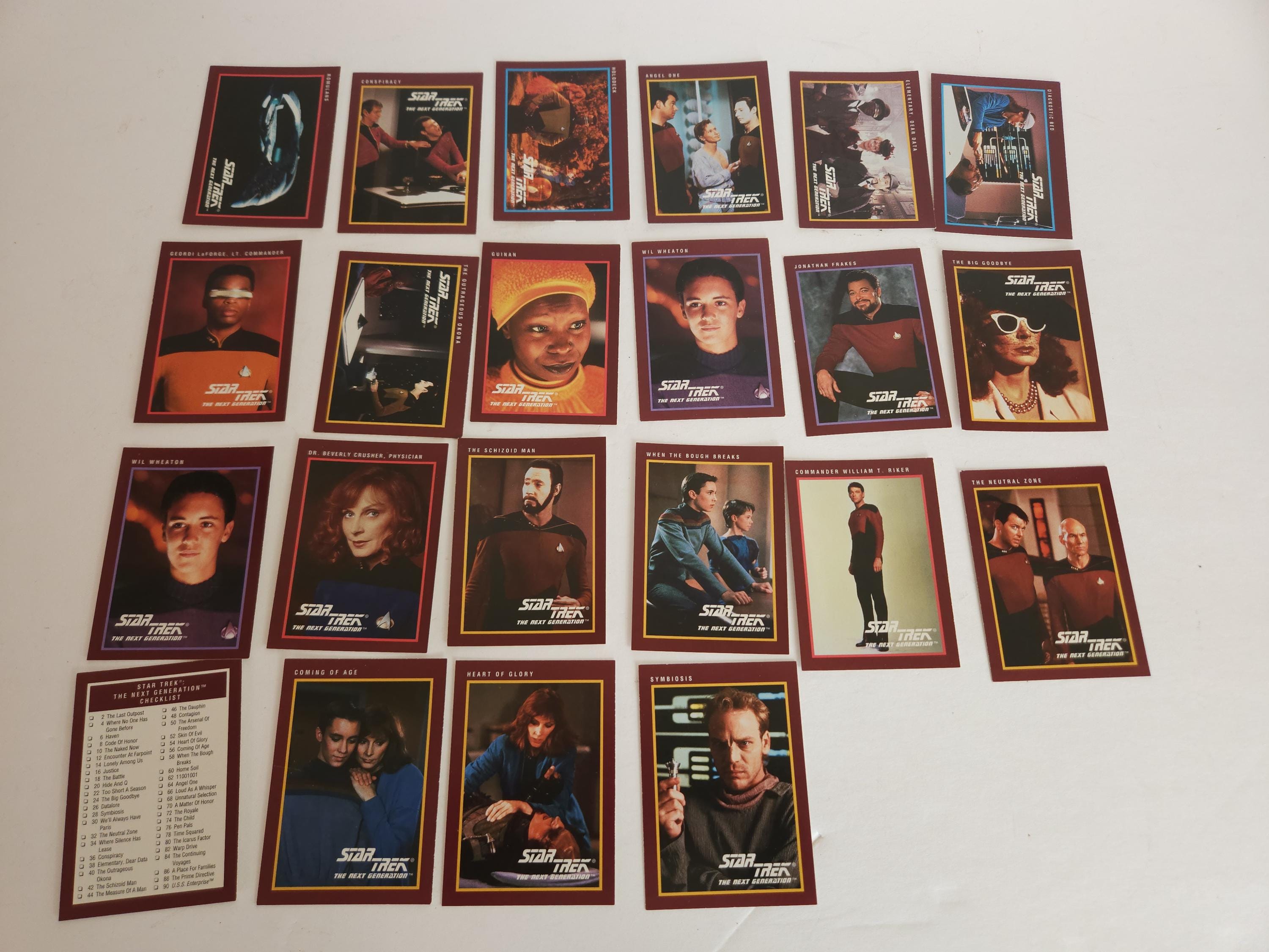 Impel Star Trek the Next Generation Trading Cards - Etsy
