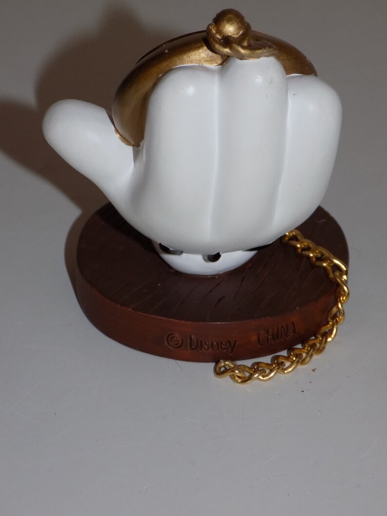 Disney Desk Clock Pocket Watch Mickey Mouse Hand Etsy