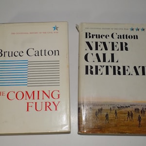 Centennial History of the United States Bruce Catton 2 Book Set