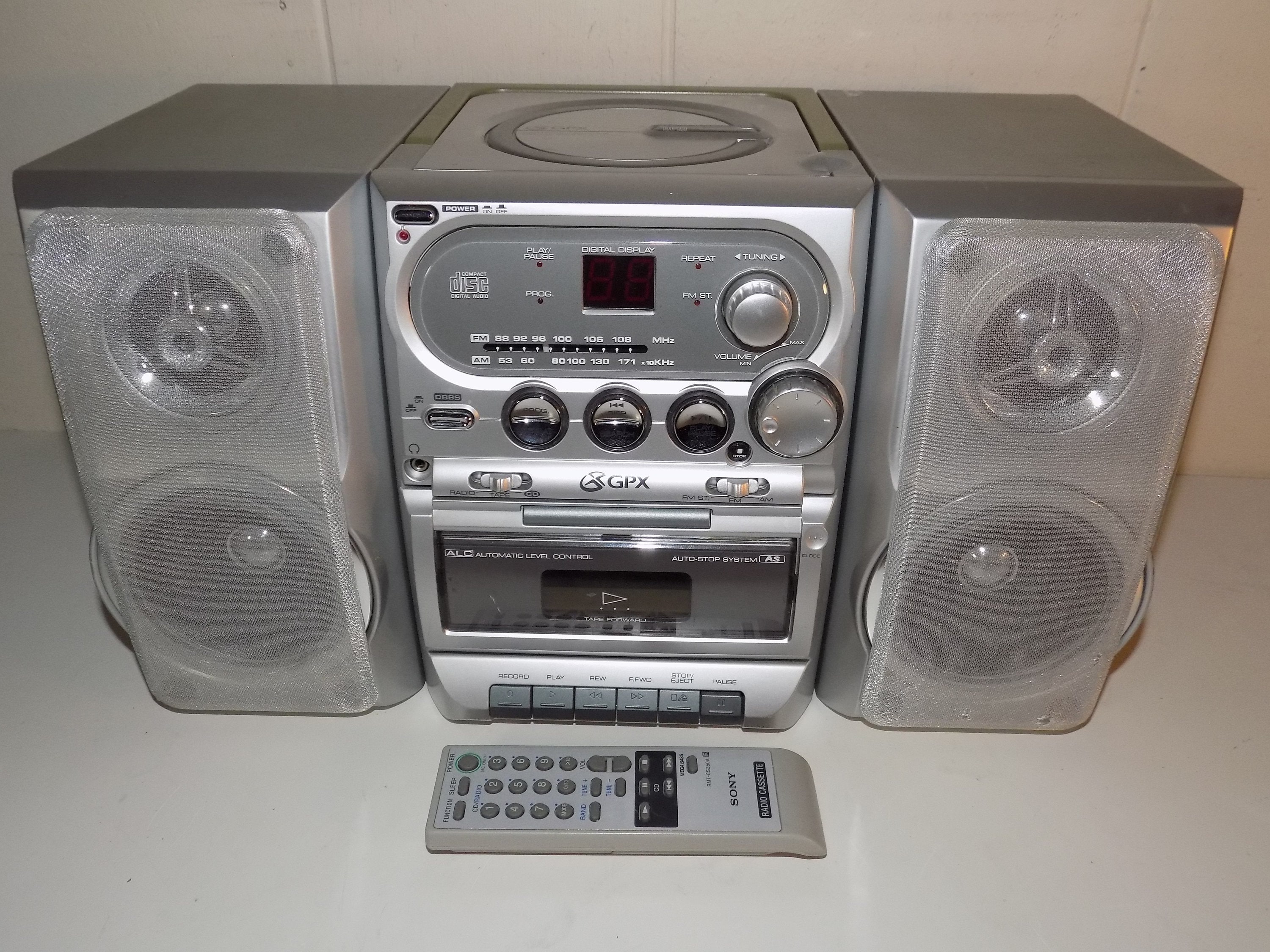 Vintage Gpx Q916 Compact Disc Home \u0026 Go 