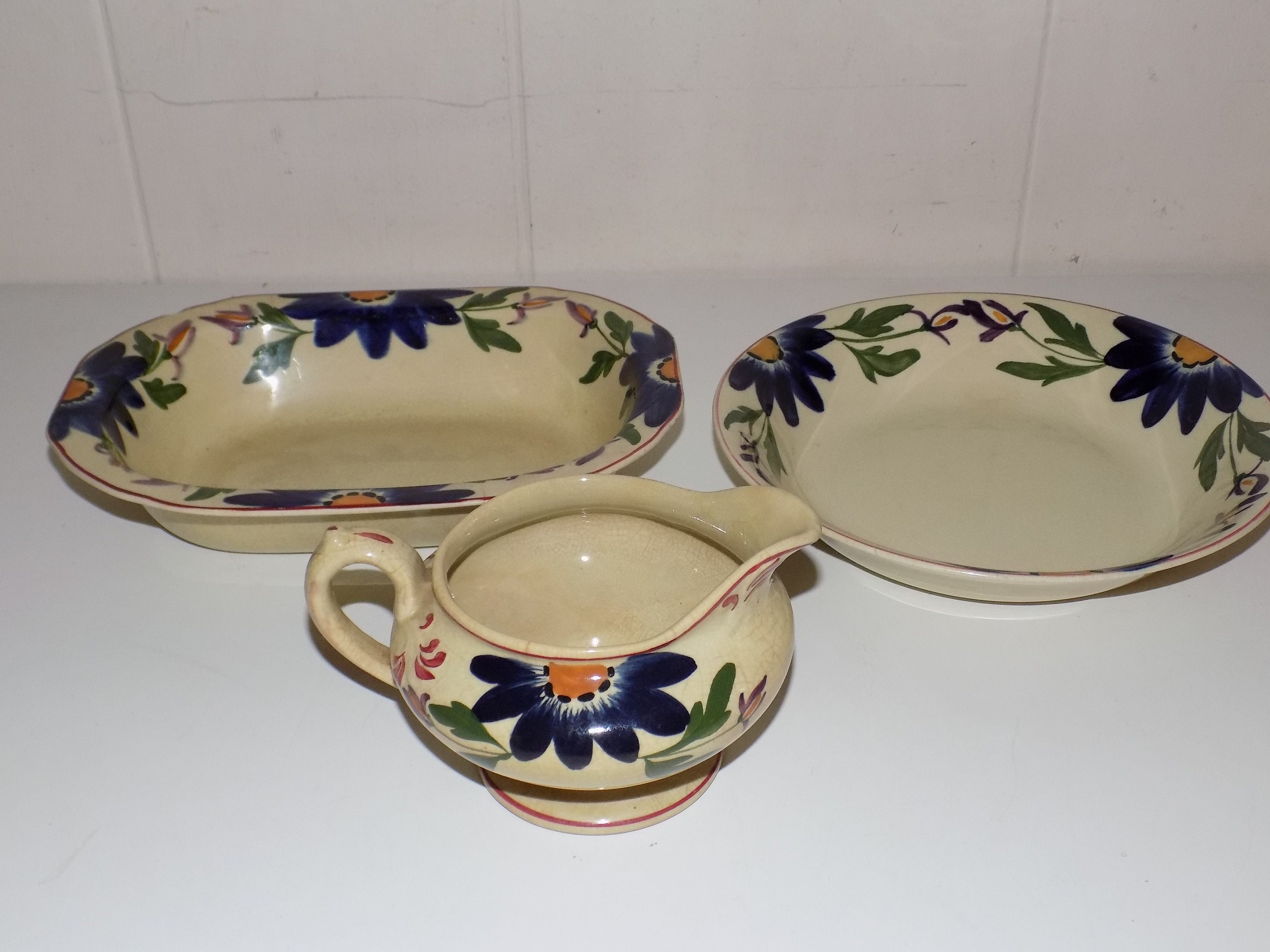 Vintage Baker & Co Ltd Dishes Plates Bowls Etsy
