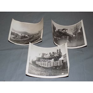 Vintage Train Locomotive Photos Black White Pictures