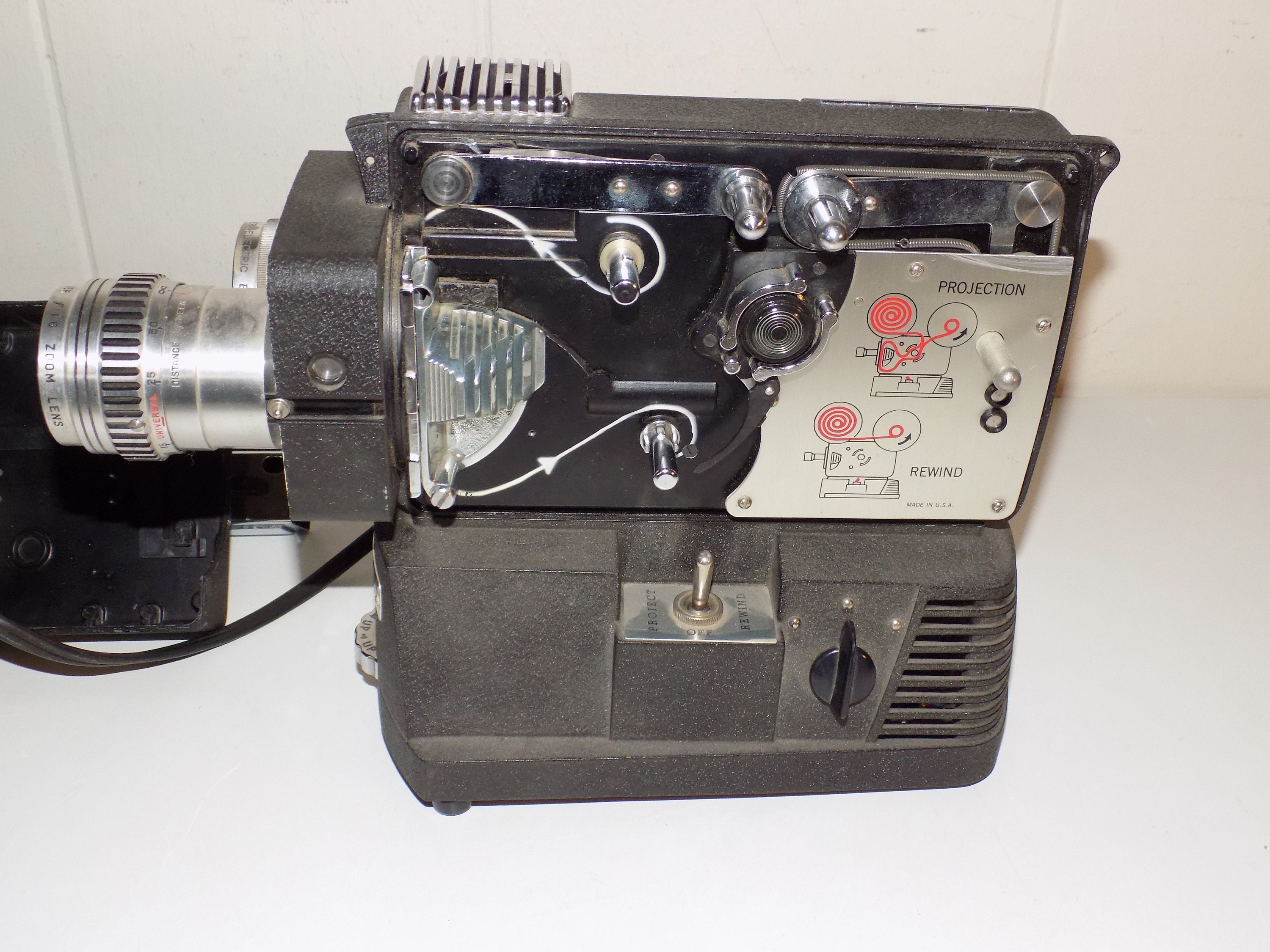 Wittnauer Cine-twin WD 400 Movie Camera and Projector 