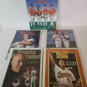 Vintage Cal Ripken Jr Orioles Magazine Collection