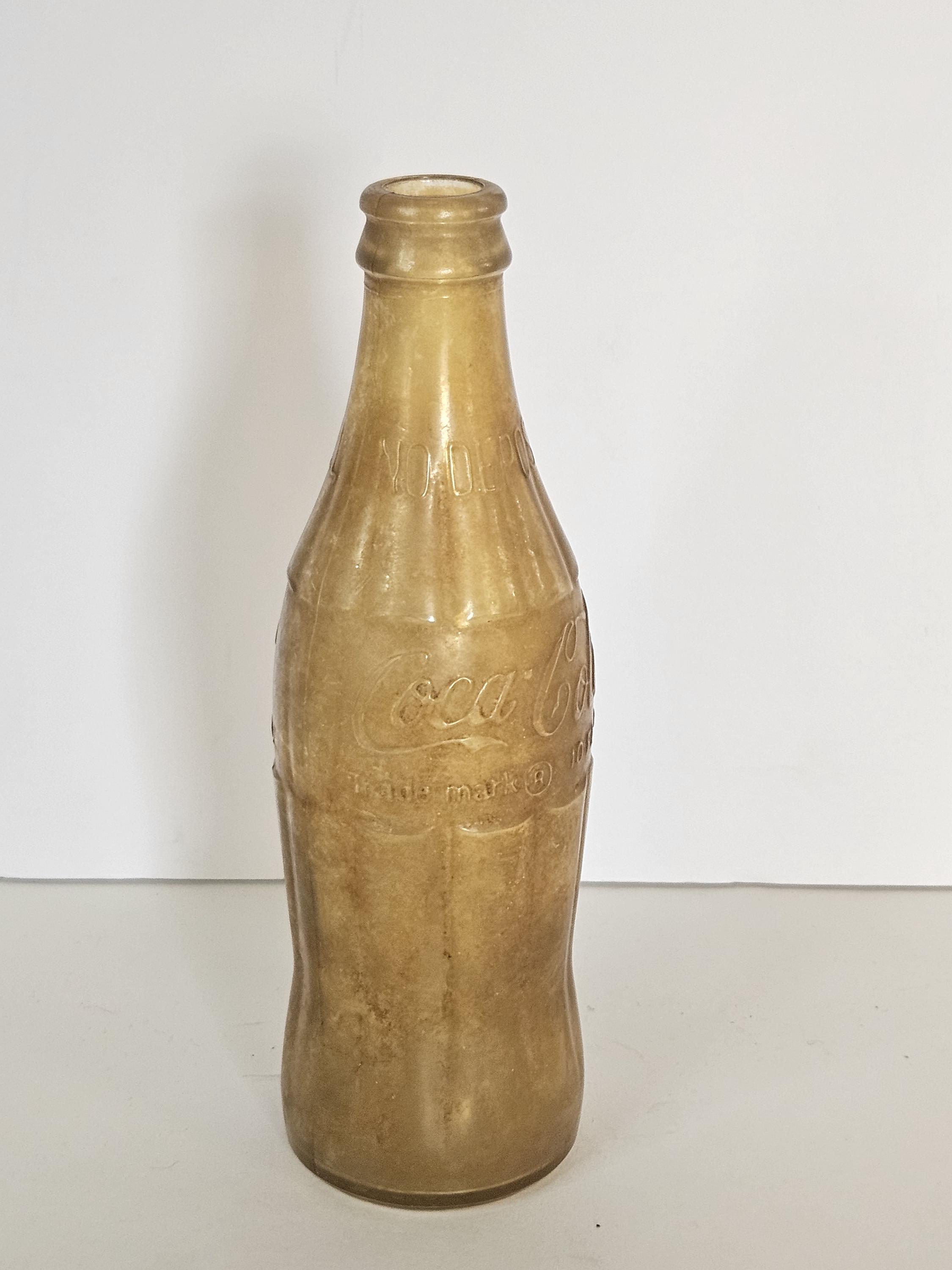 Coca Cola Straight Side Bottle - Etsy