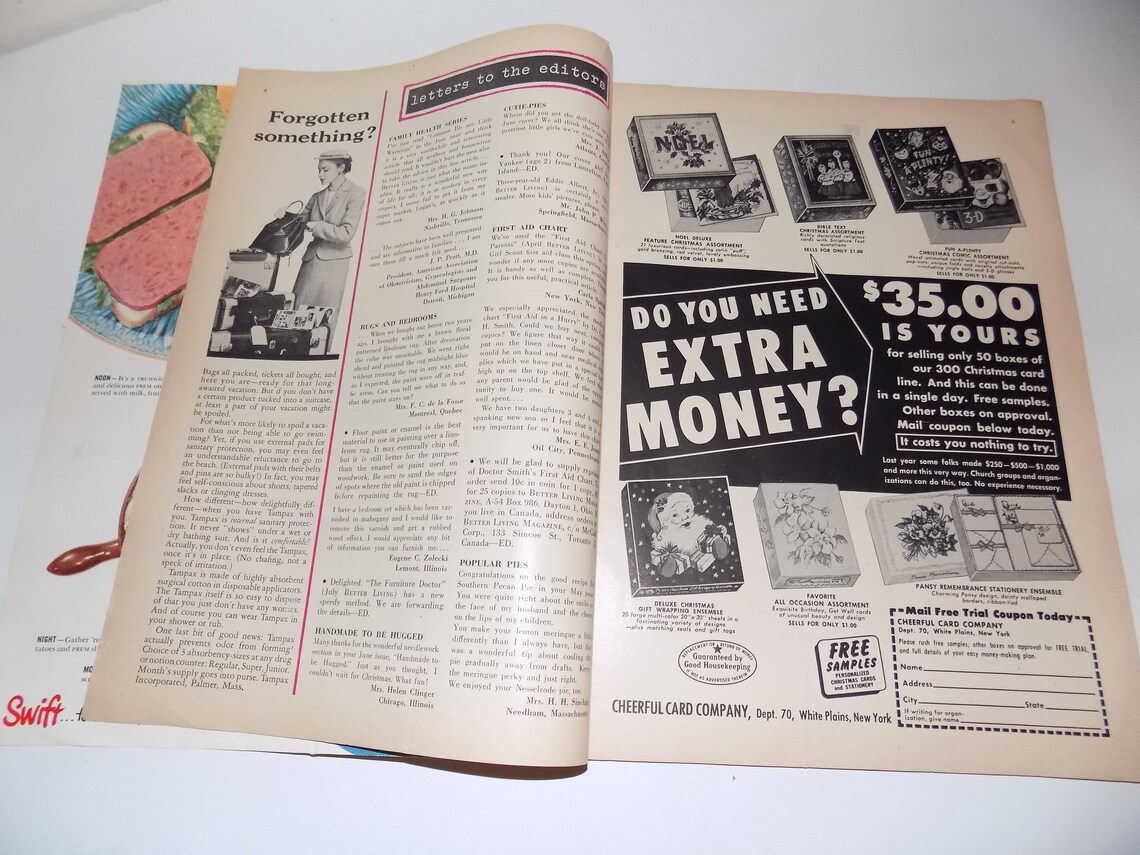 Vintage Better Living Magazine June August 1954 Etsy