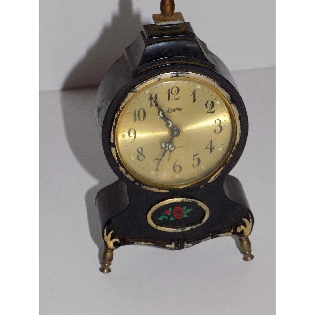 Vintage Linden Alarm Clock Made in Japan Etsy