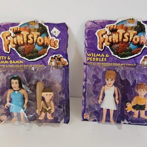 Vintage Mattel Flintstones Movie Wilma Pebbles Betty Bamm Bamm