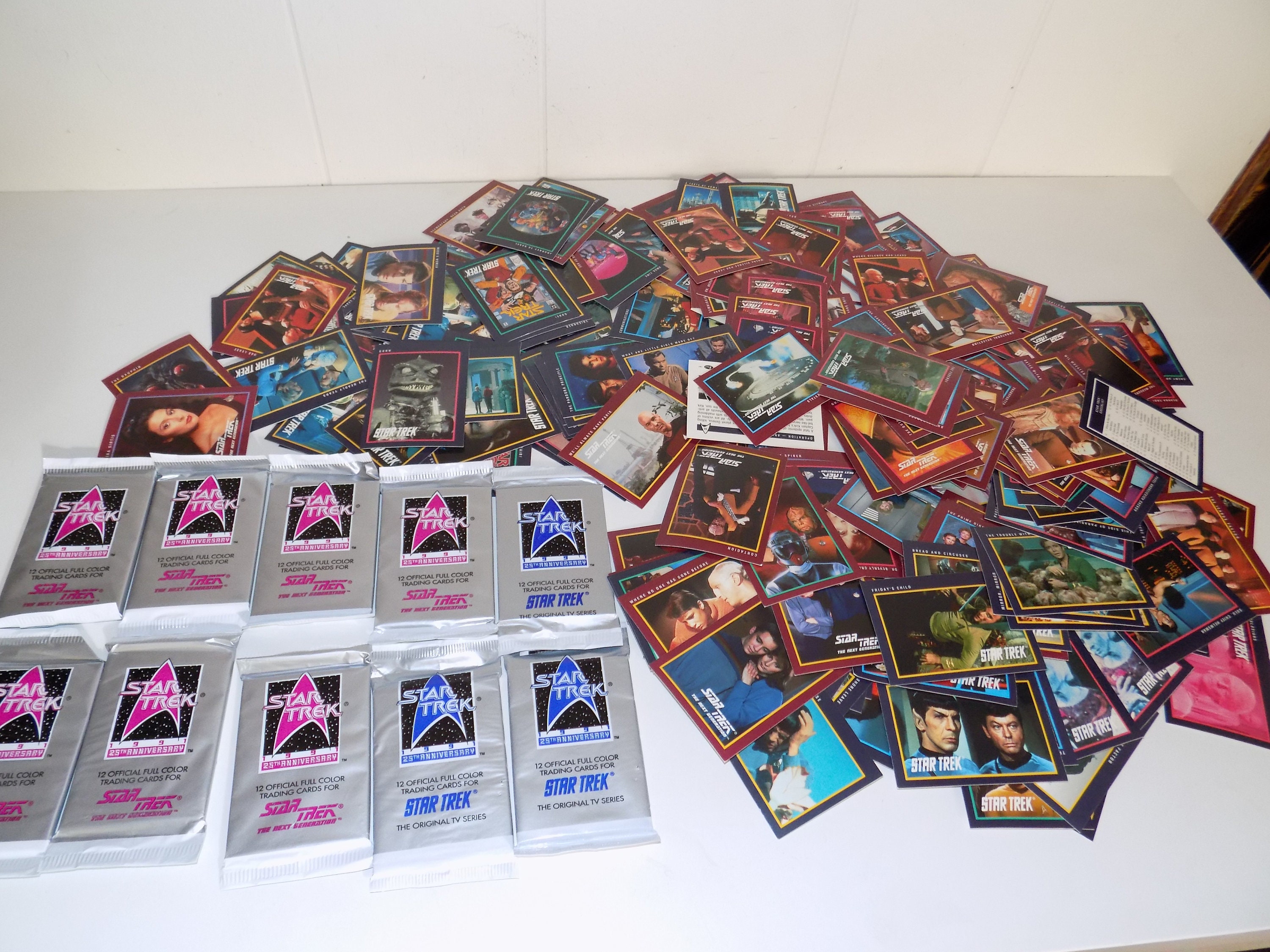Star Trek 25th Anniversary 1991 Impel Collector Trading Cards - Etsy Norway