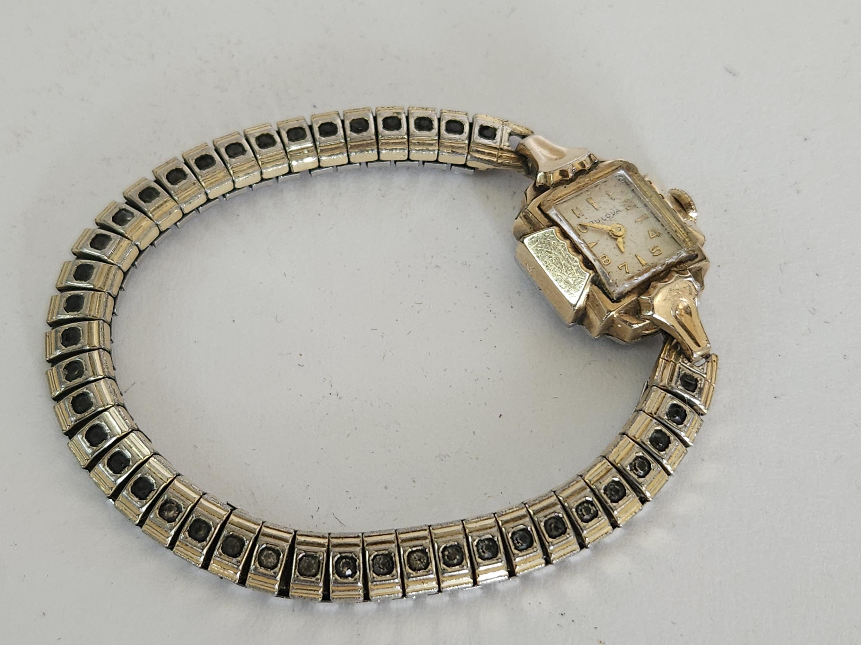 Bulova Women\'s Vintage Watch, M6, 10k R.G.P. Bezel, Parts/Repair, Stainless Back Vintage Bulova L9 Womens 10K RGP Bezel Watch Parts Repair - Etsy main image 3