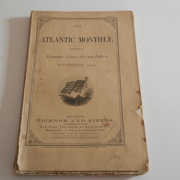 Antique Atlantic Etsy