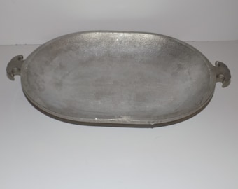 Vintage Guardian Service Aluminum Low Platter Serving Dish